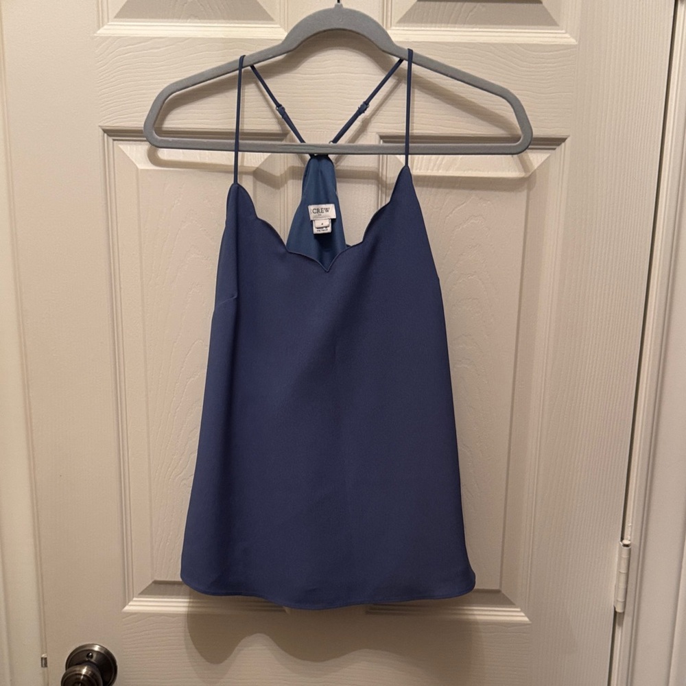J. Crew Elegant Blue Camisole